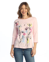 "Sierra" Abstract Print Top - 14-1820