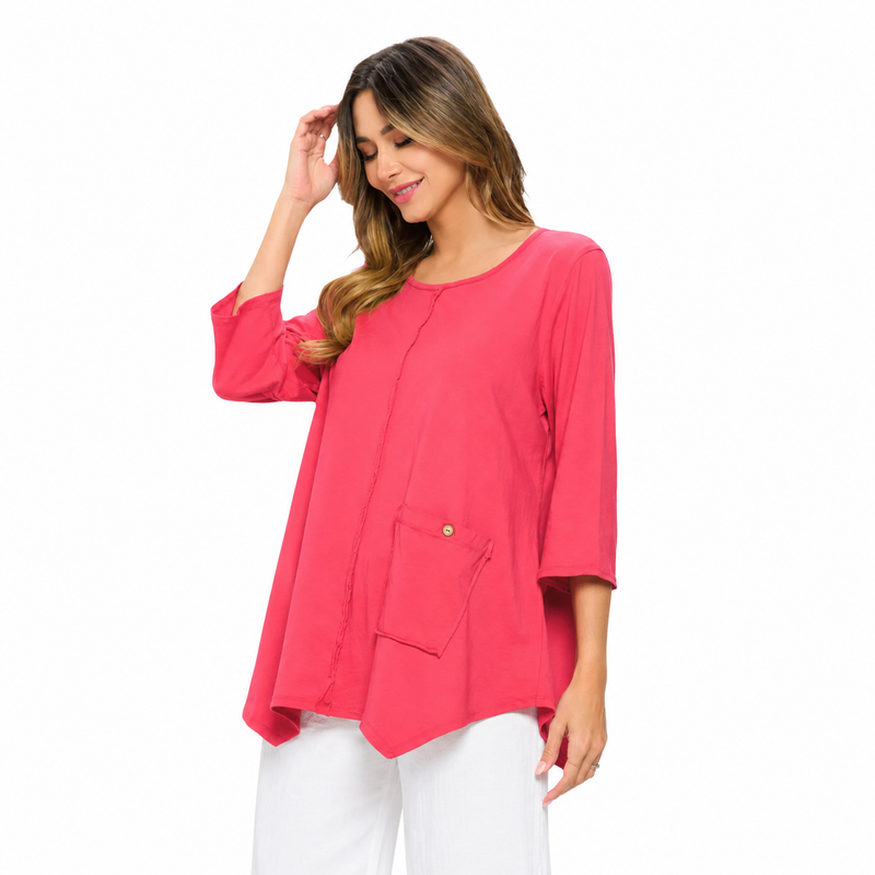 Easy Pocket Tunic Top - SC116A