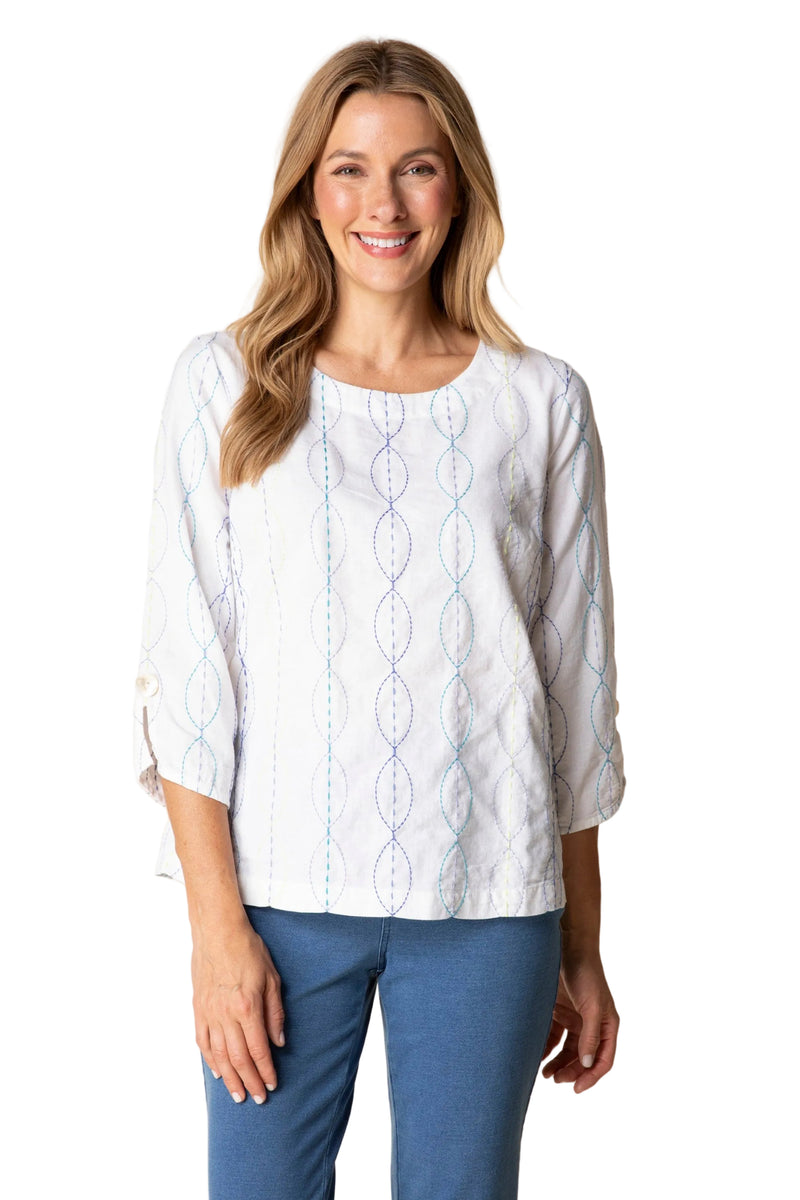 Button Back Bistro Top - 14932