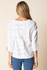 Button Back Bistro Top - 14932