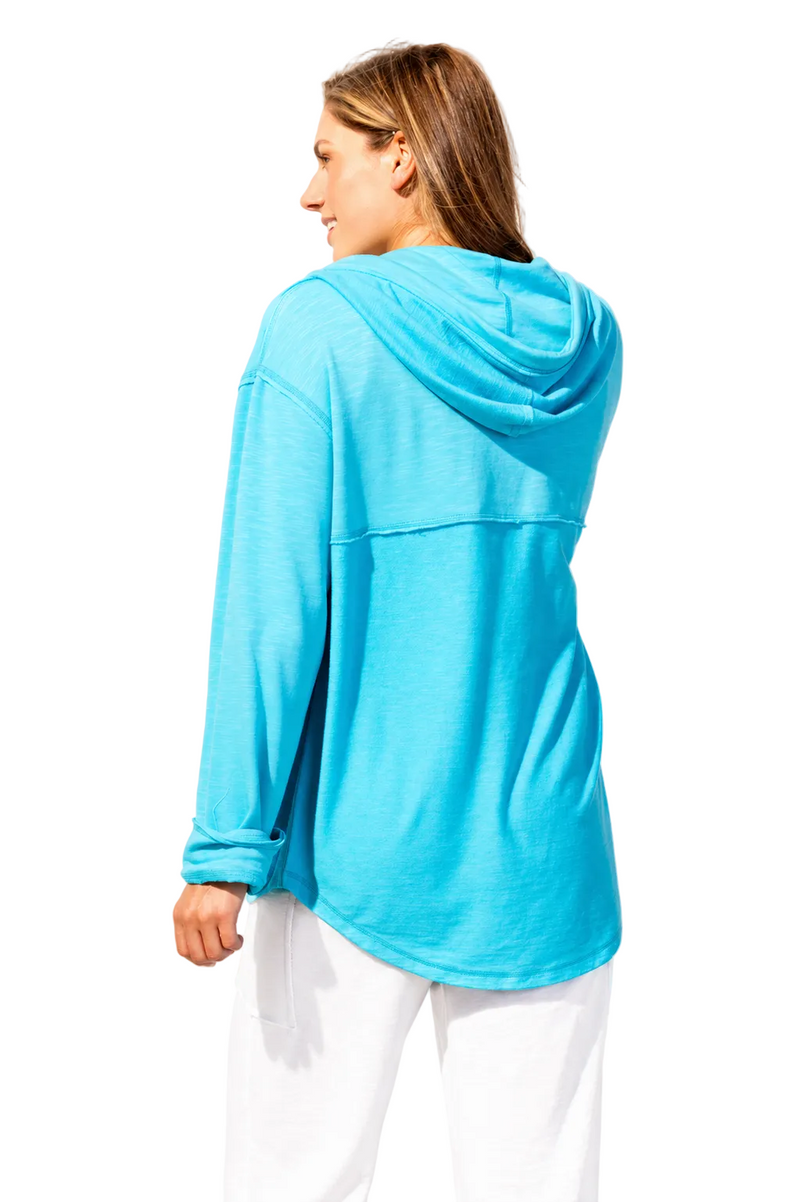 Modal Cotton Soft Terry Hoodie - 26835 - Sizes XS & M Only!