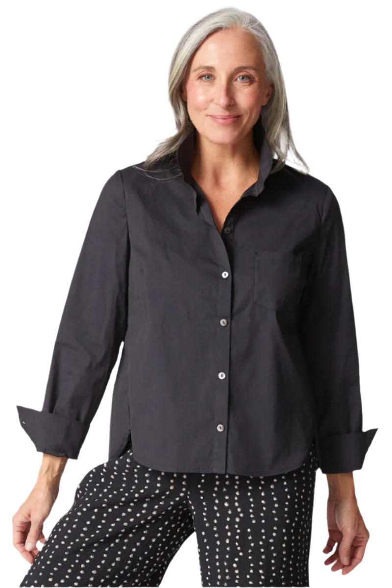 Shaped Hem Shirt - 15024