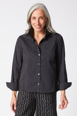 Shaped Hem Shirt - 15024