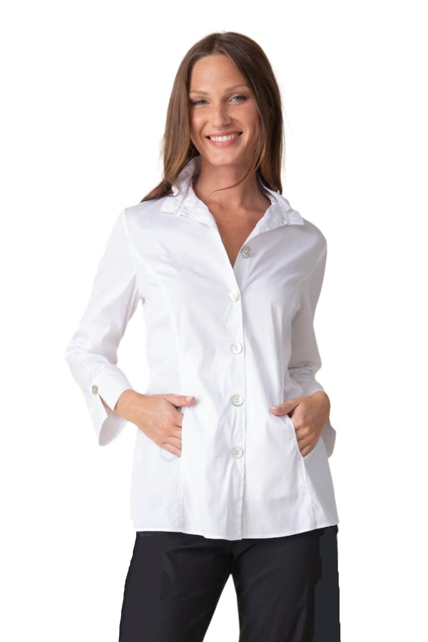 The Work Horse Shirt in White - 15060-WHT