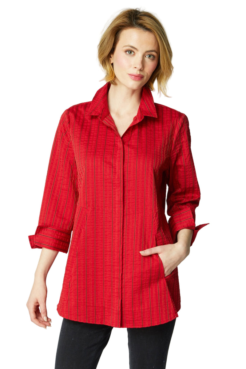 Hidden Placket Shirt - 15119