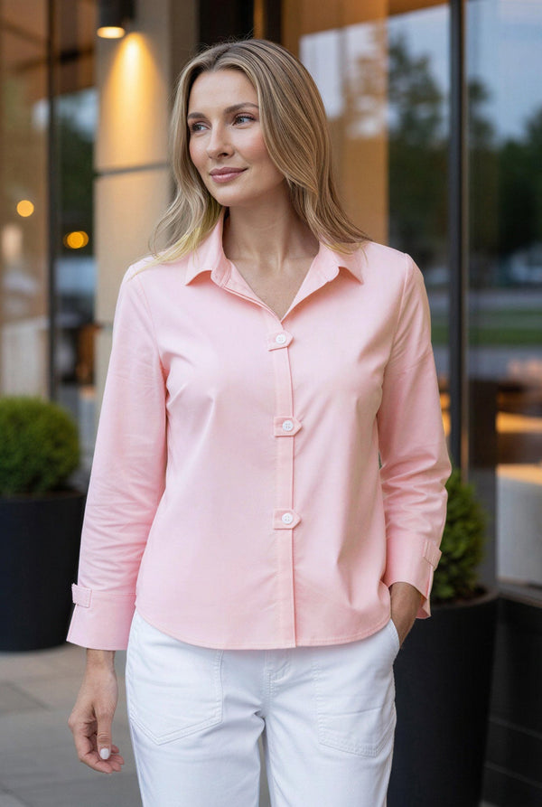 The Tab Detail Shirt - 15516