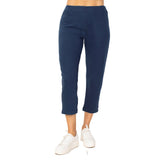 French Terry Solid Easy Capri in Gull - 87160 - Size S Only!