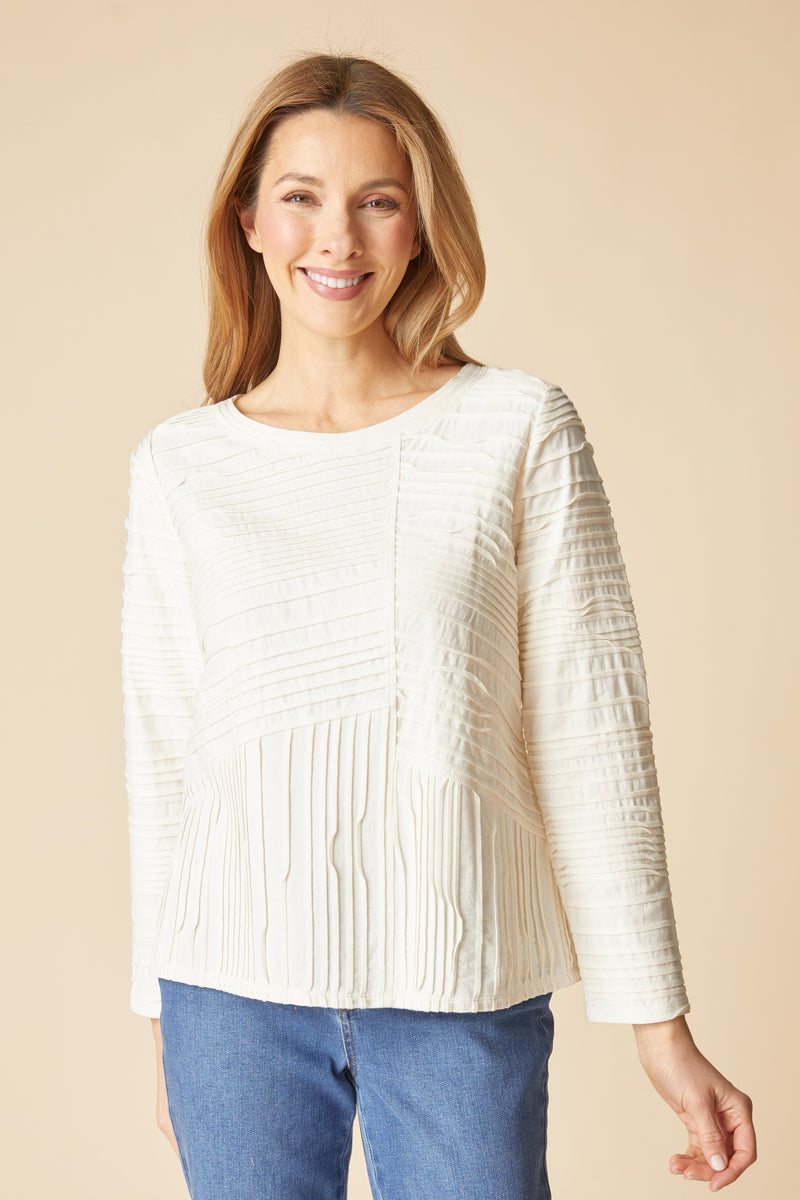 Ripple Effect Seamed Tee - 16017