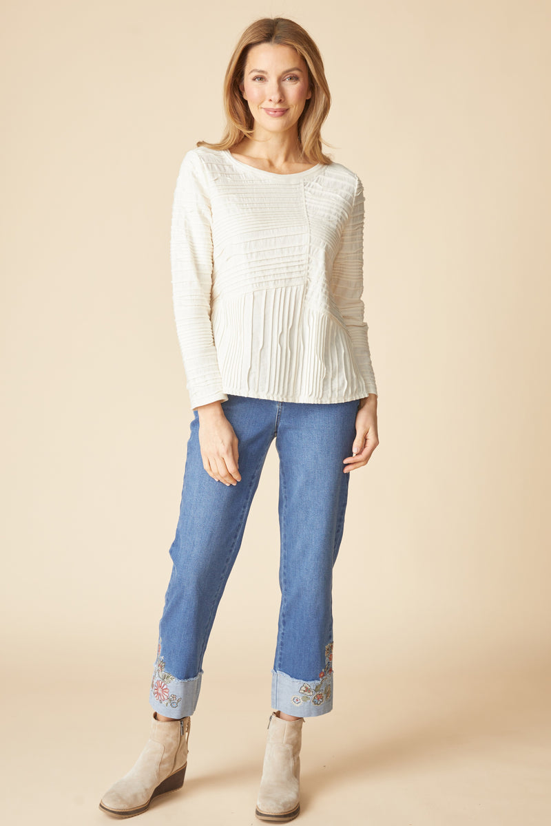 Ripple Effect Seamed Tee - 16017