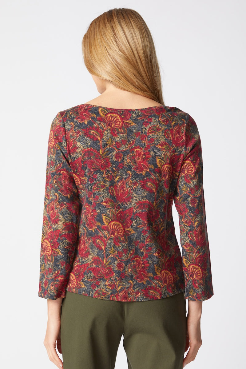 Autumn Paisley Everyday Tee - 16911