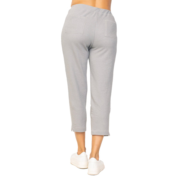 Habitat French Terry Solid Easy Capri in Gull - 87160 - Size S Only!