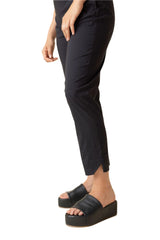 Cool Tech Easy Crop Pant in Black - 17962-BLK