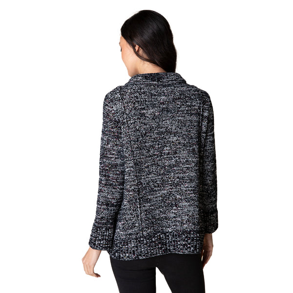 "Tweedy Chenile" Cardigan Jacket - 87728