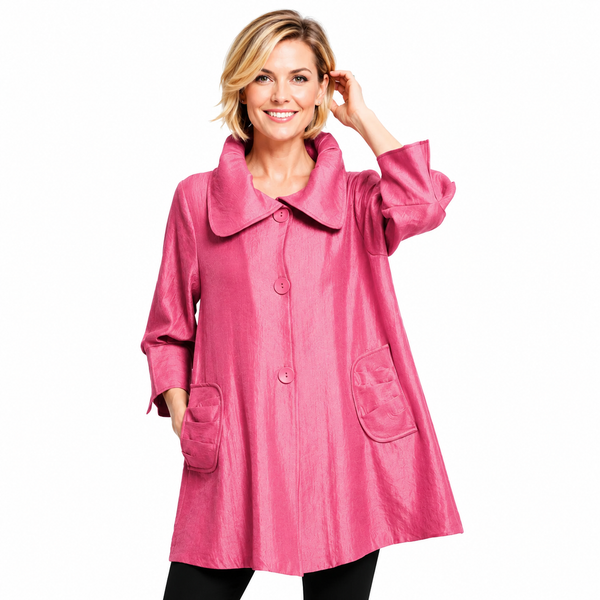 Signature Swing Jacket in Fuchsia  - 200-FS