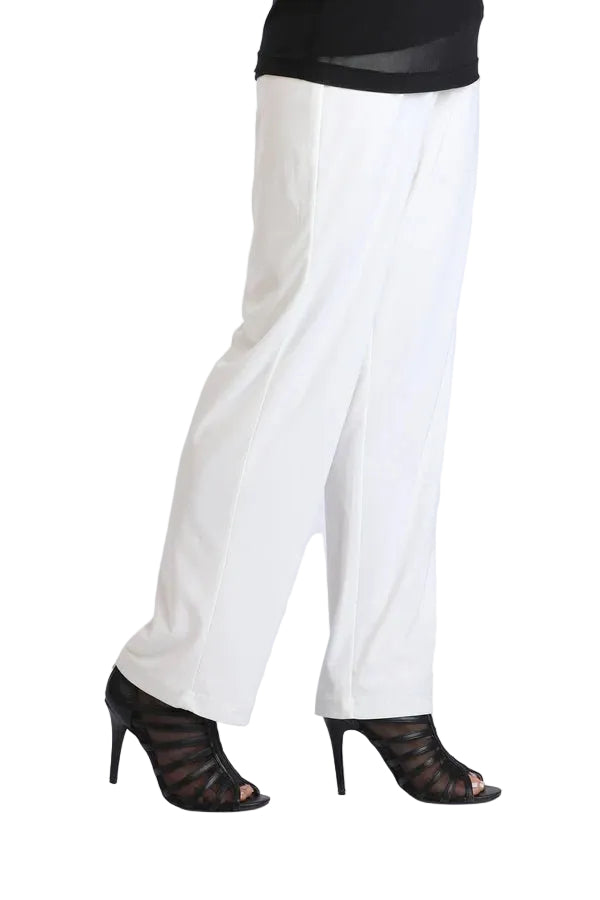 Pull-On Soft Knit Pant in Ivory - 1983P- IV