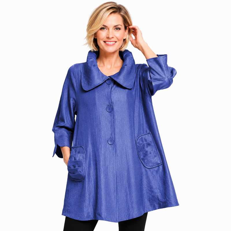 Signature Swing Jacket in Royal Blue - 200-RB