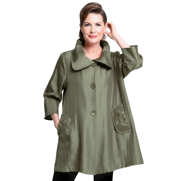 Signature Swing Jacket in Olive - 200-OLV