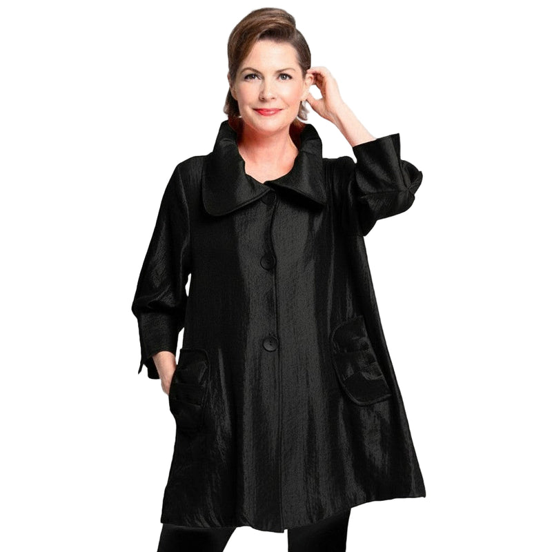Swing Jacket in Black - 200 -BK