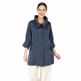 Solid Swing Jacket in Pewter - 200 -PWR