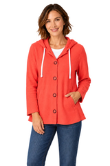 Soft Cotton Knit Hoodie - 20512
