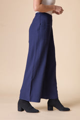 Habitat Crinkle Crepe Aria Pant - NAVY - image 2