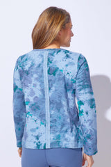 Mineral Dye Cotton Slub Stay Centered Tee - 21430