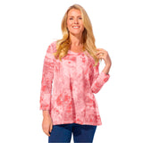 Mineral Dye Cotton Slub Freedom V-Neck - 21431