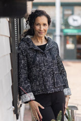 Autumn Check Cargo Hoodie - 21826