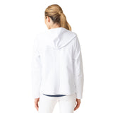 French Terry Hoodie in White - 69331-WHT