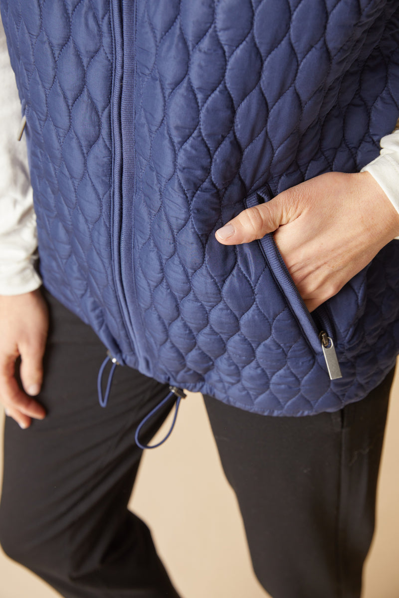 Habitat Zip Vest - Navy - image 2