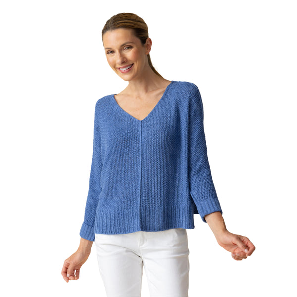 Step Into Spring Café Pullover in Dusk - 81825-DSK