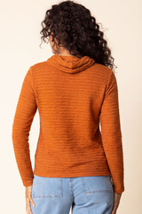 Lustre Lines Cowl Top - 23329