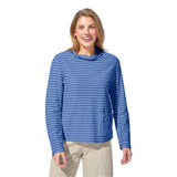 Santa Barbara Stripe Chill Funnel Neck - 23541