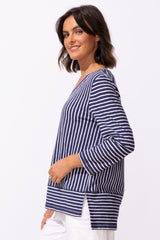 Santa Barbara Stripe Tee - 23542