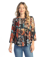 “Lisa” Soft-Touch Round Hem Top - 24-1973