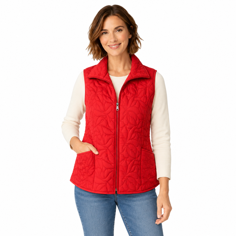 Cascade Quilt Shaped Vest - 53736