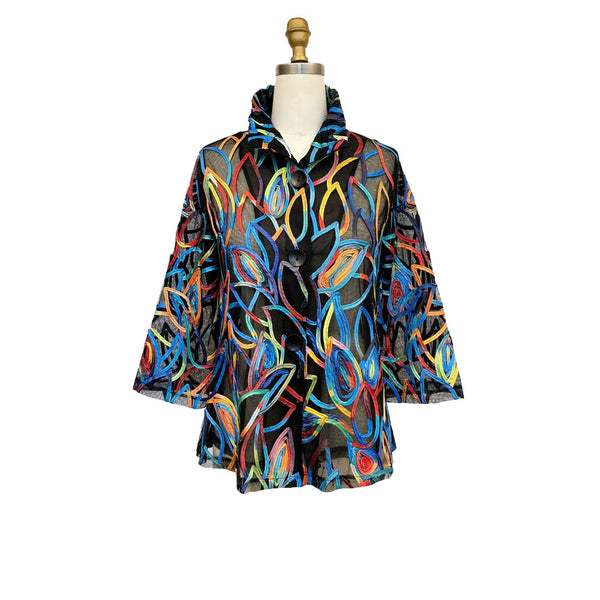 Multicolor Soutache Jacket  - 2475