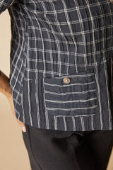 Habitat Tucked Dobby Mix Daphne Shirt - BLACK - image 3