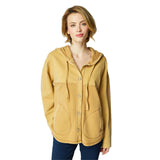 Mixed Texture Hoodie - 26535