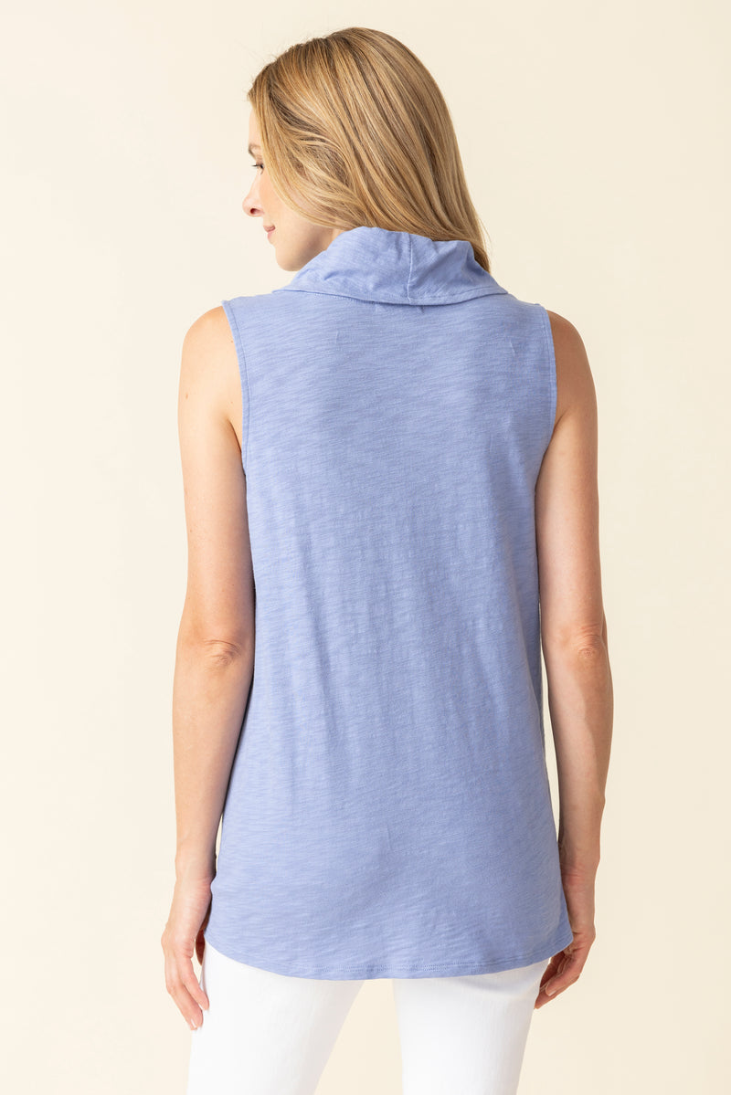 Cotton Pebble Sleeveless Cowl - 27507