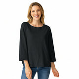 Coverstitch Boatneck Top - 27522