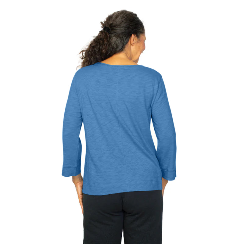 Habitat Camden Cover-Stitch Boatneck Top - 27522