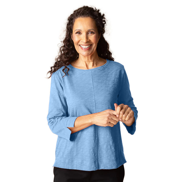 Coverstitch Boatneck Top - 27522