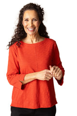 Coverstitch Boatneck Top - 27522