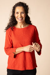 Coverstitch Boatneck Top - 27522