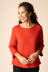 Coverstitch Boatneck Top - 27522