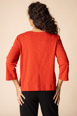 Coverstitch Boatneck Top - 27522