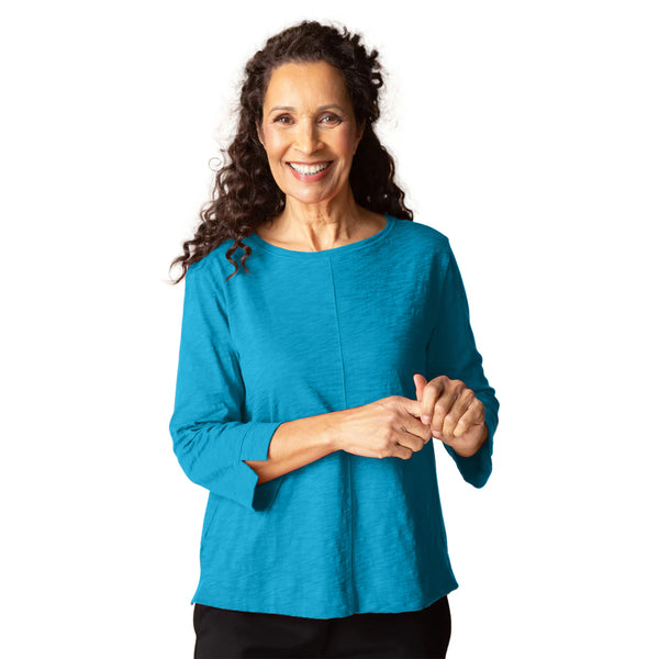 Coverstitch Boatneck Top - 27522
