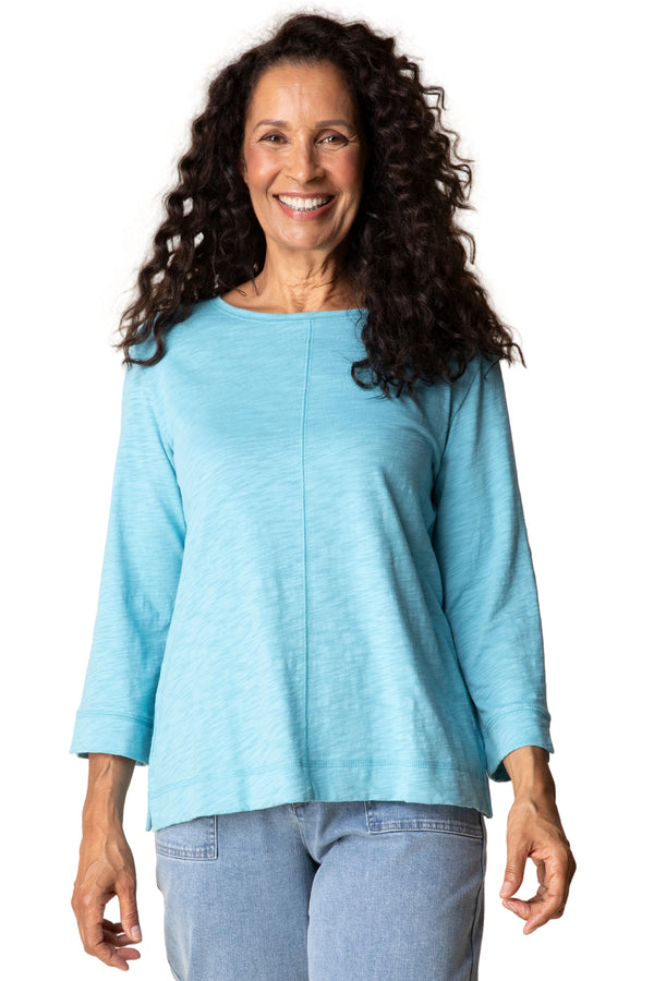 Coverstitch Boatneck Top - 27522