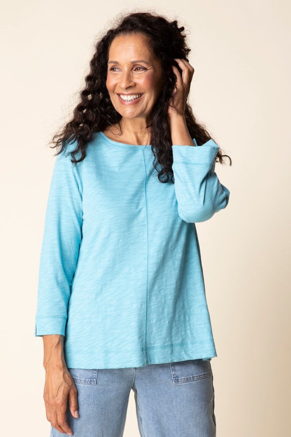 Coverstitch Boatneck Top - 27522
